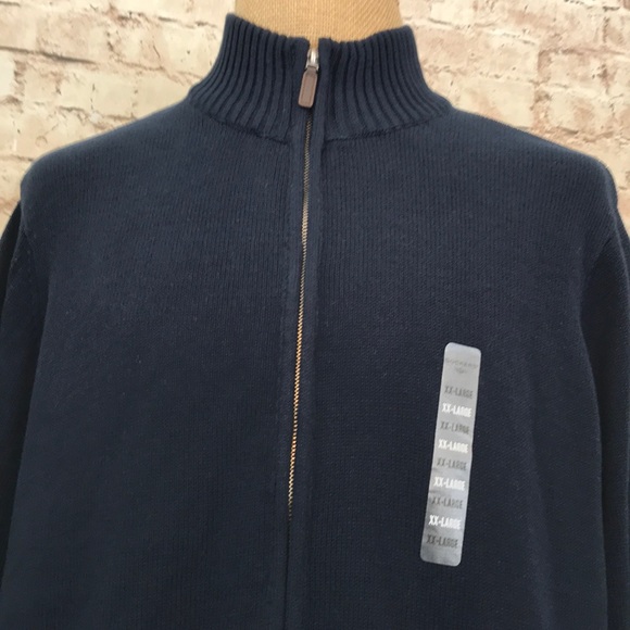 NWT Dockers zip up sweater/jacket - Picture 2 of 7